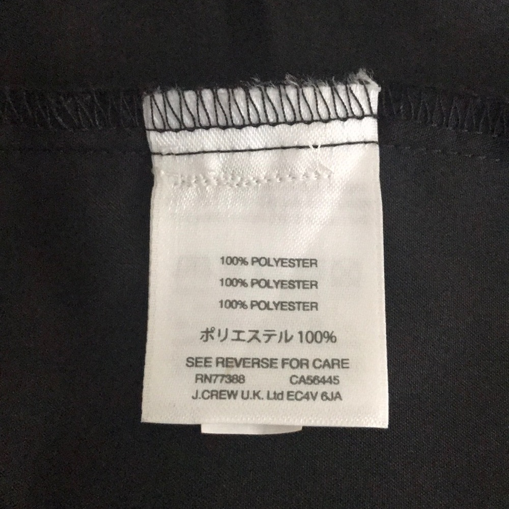 J. CREW Women’s Dress Black Red - Picture 7 of 8